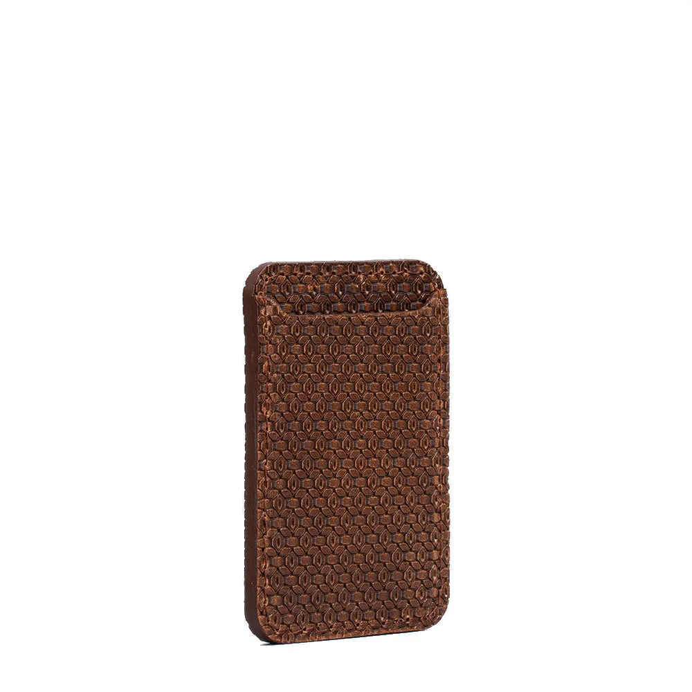 MagSafe leather wallet Geometric Net