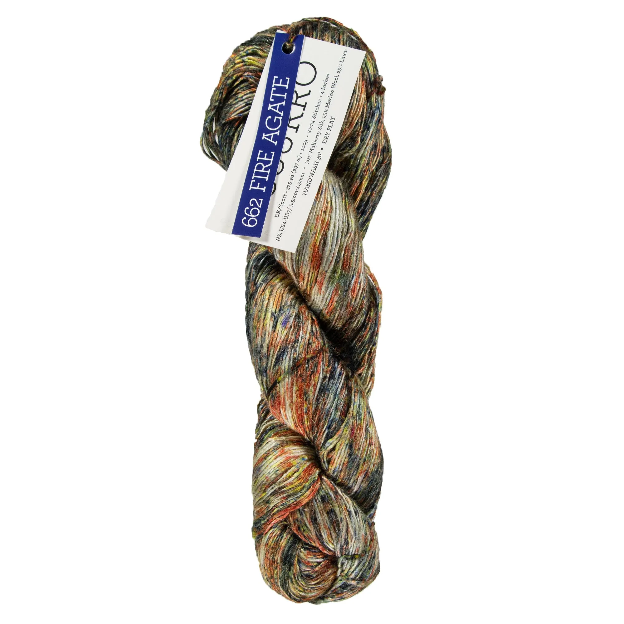 Malabrigo Susurro Yarn - 662 Fire Agate