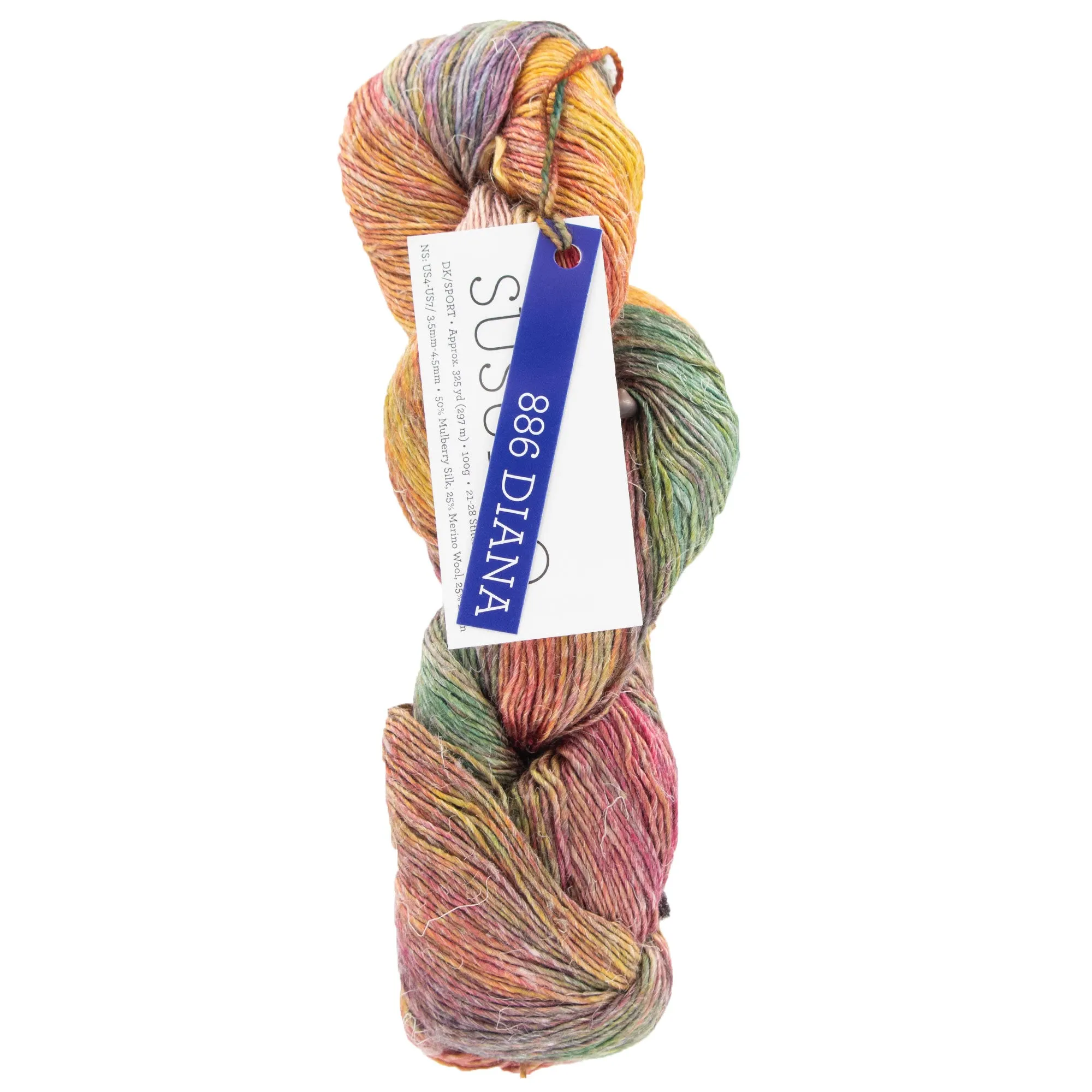 Malabrigo Susurro Yarn - 886 Diana