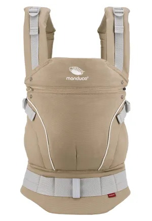 manduca First Pure Cotton carrier - Nougat & FREE Size It Dark Grey (valued at rrp$24.95)