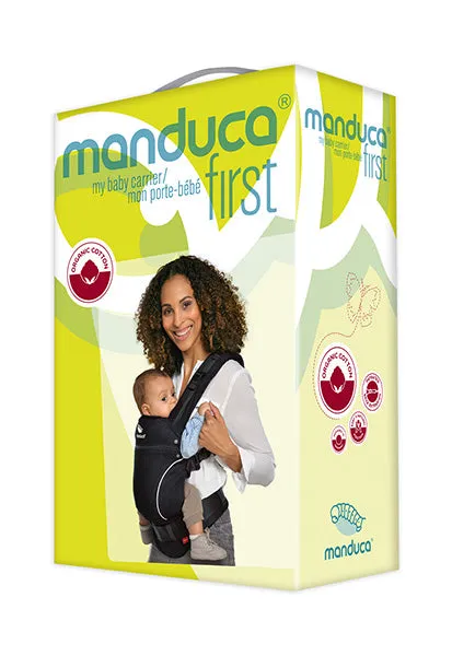 manduca First Pure Cotton carrier - Nougat & FREE Size It Dark Grey (valued at rrp$24.95)