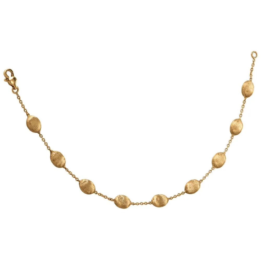 Marco Bicego Siviglia 18K Yellow Gold Bracelet 7.5" BB553 Y