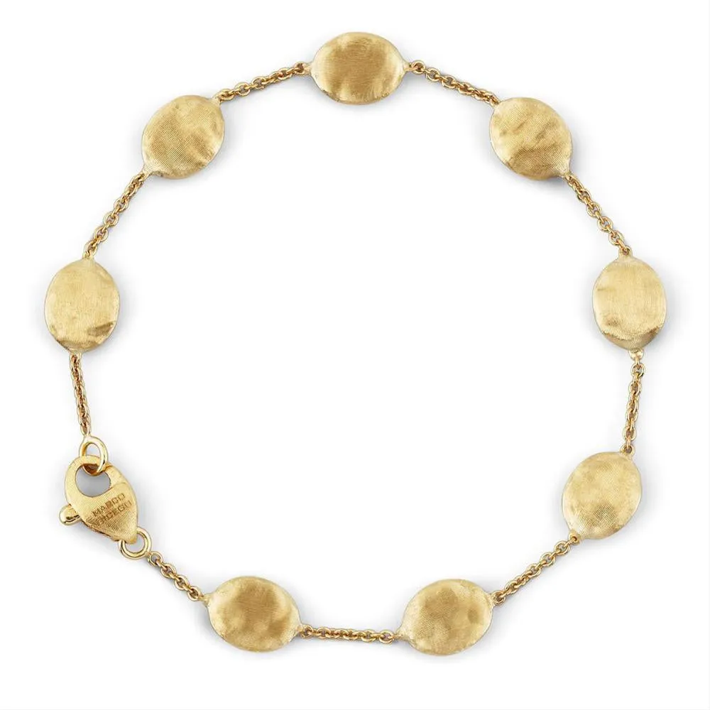 Marco Bicego Siviglia 18K Yellow Gold Bracelet 7.5" BB553 Y