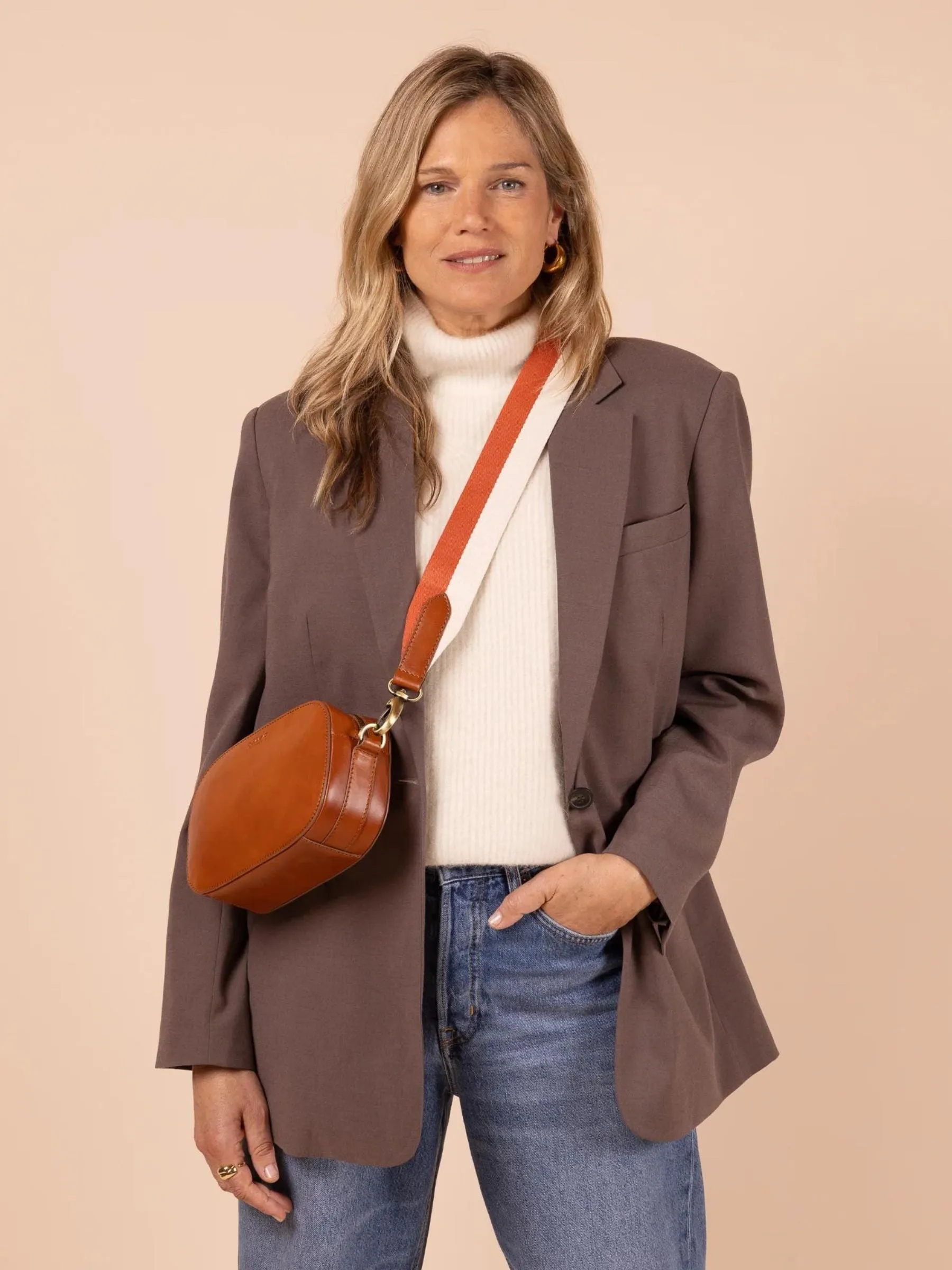 Maya - Cognac Classic Leather