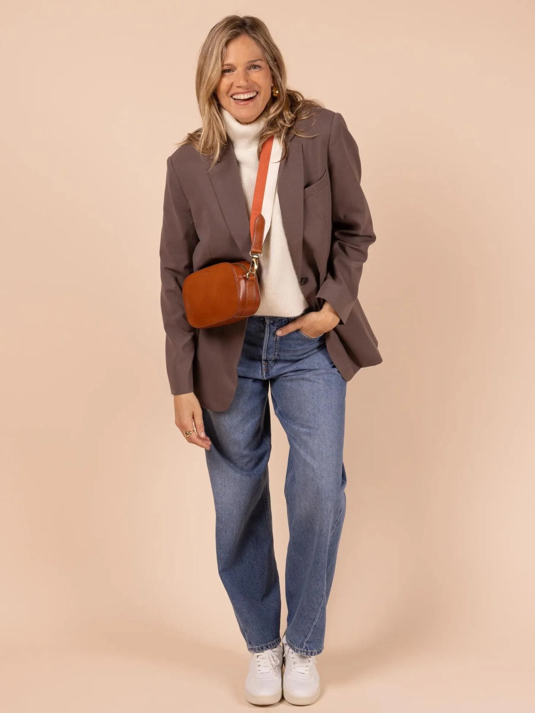 Maya - Cognac Classic Leather