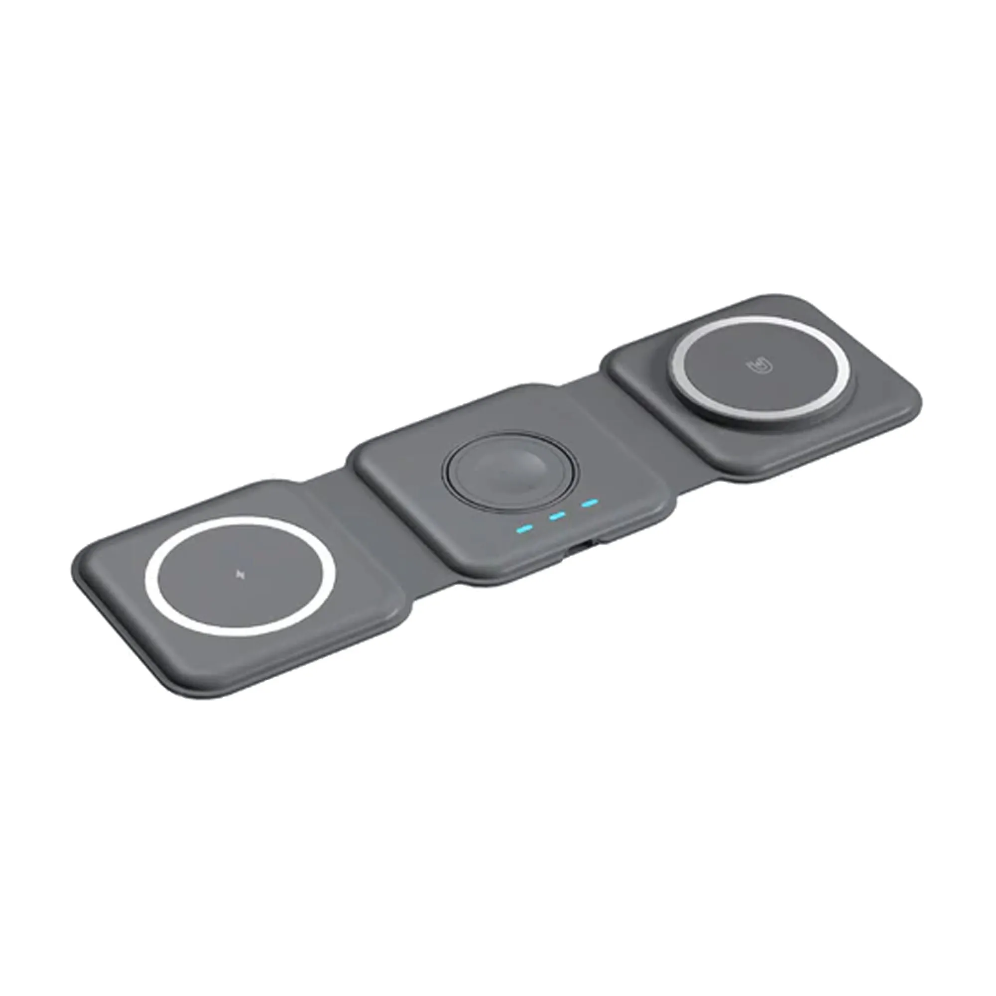 MAZER Mag Trifold 25W 3-in-1 Foldable Wireless Charger - MagSafe Compatible