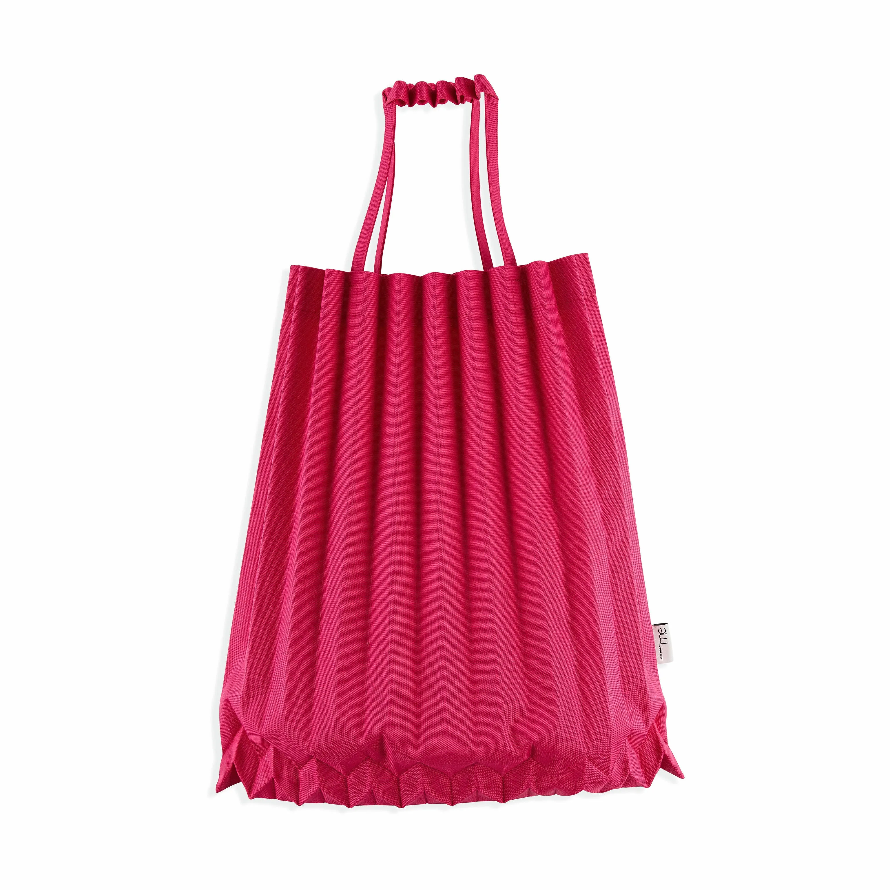 me ISSEY MIYAKE Recycled Polyester Trunk Pleats Bag - Magenta