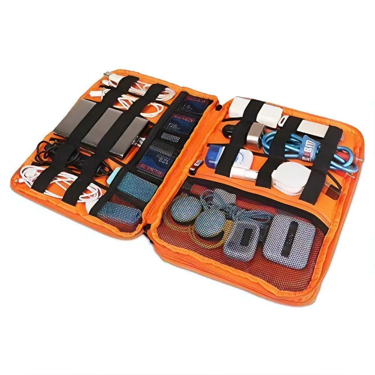 Men's Double Layer Waterproof Tech Bag