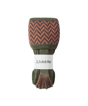 Men's Herringbone Socks - Country Green