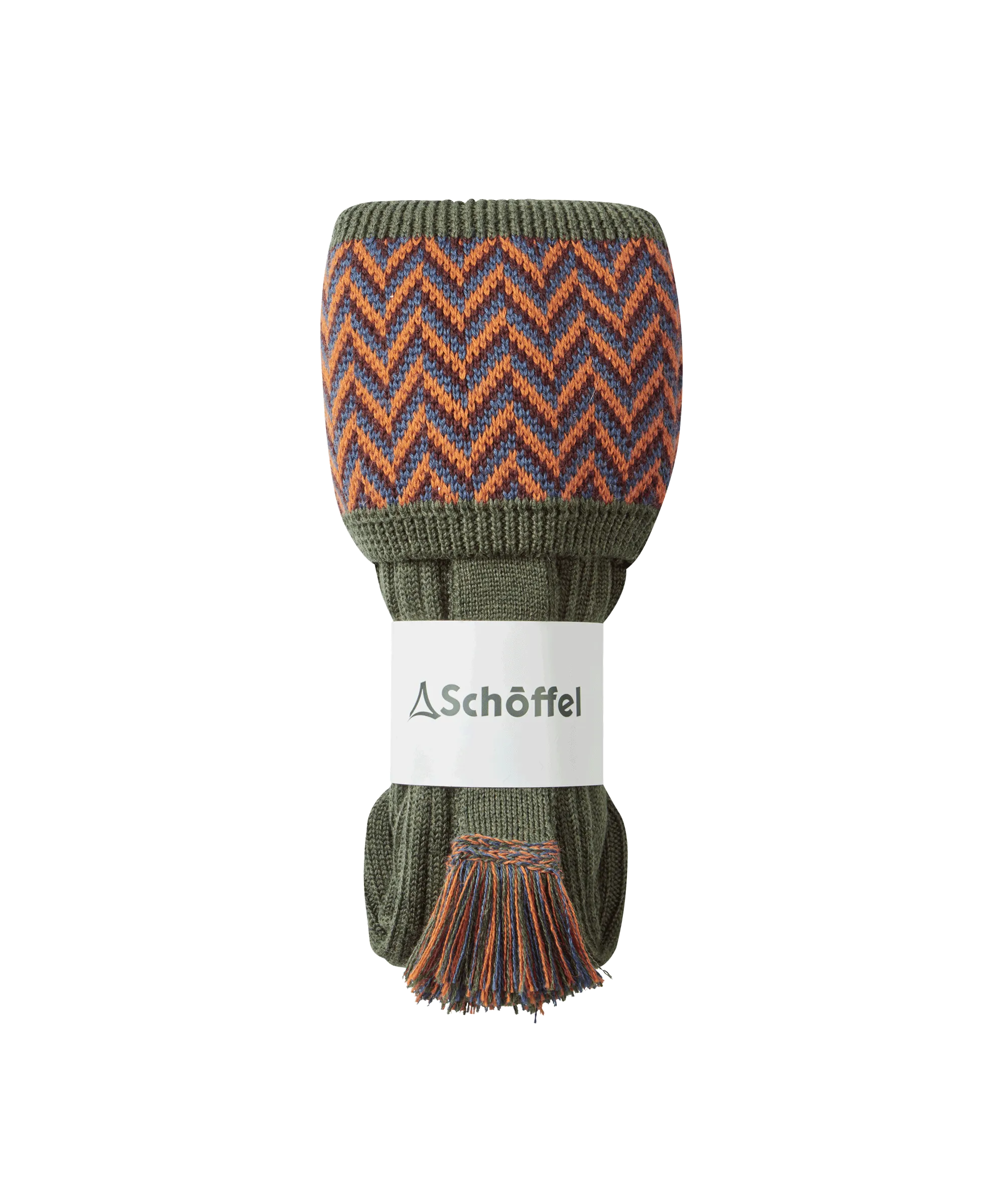 Men's Herringbone Socks - Country Green