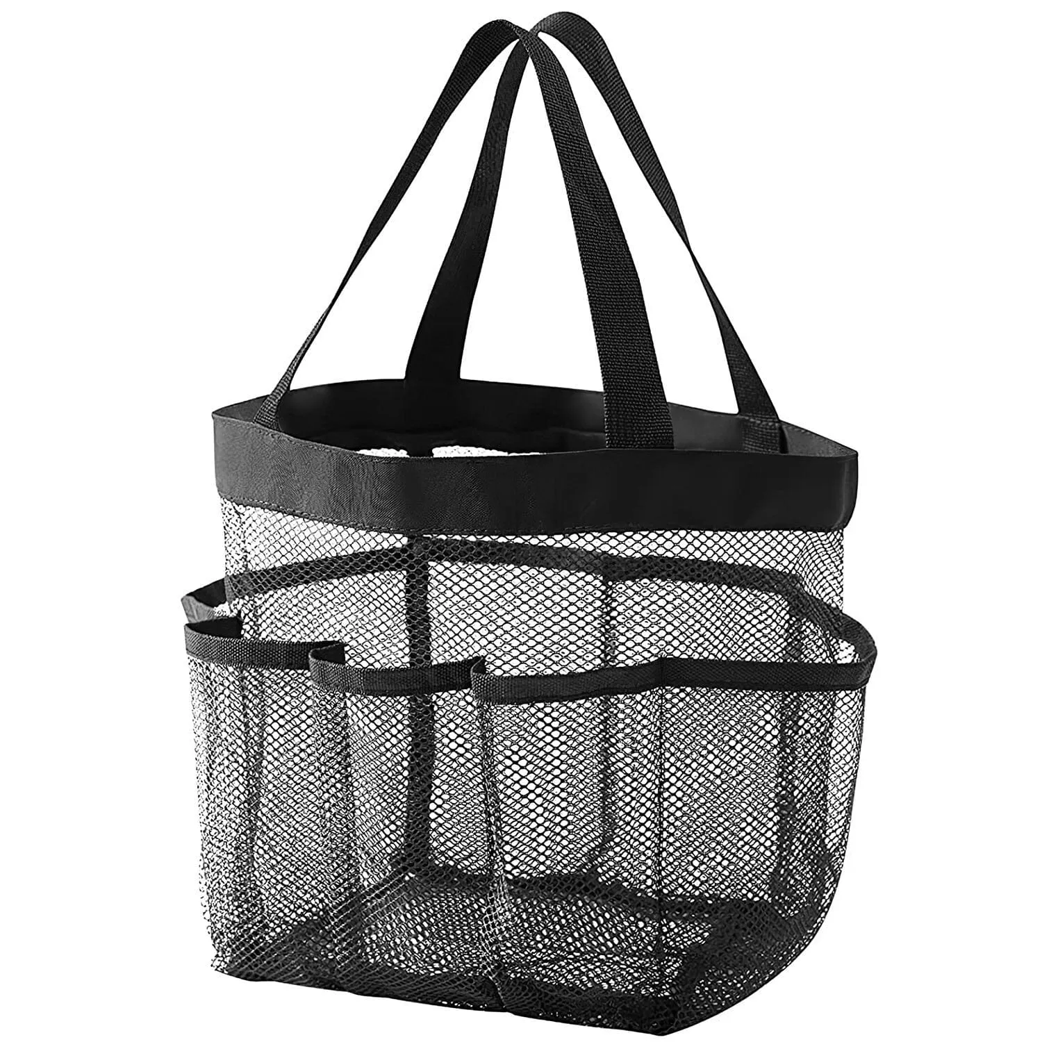 Mesh Shower Caddy Bag Organizer Storage Hanging Basket