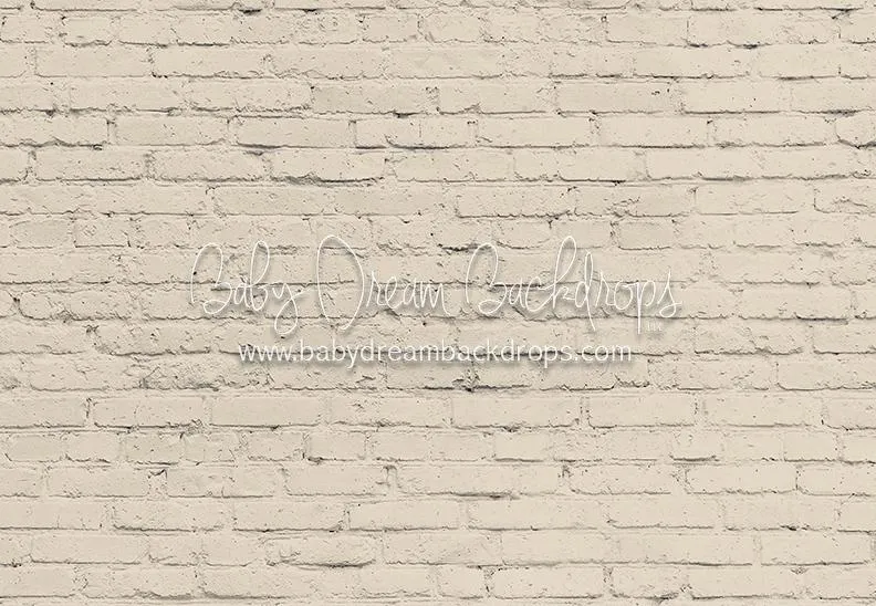 Milky Cream Brick Floor-rf