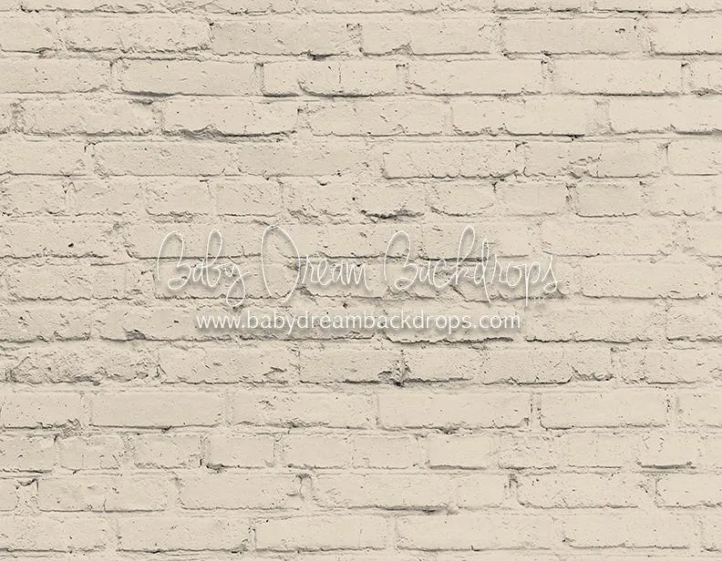 Milky Cream Brick Floor-rf