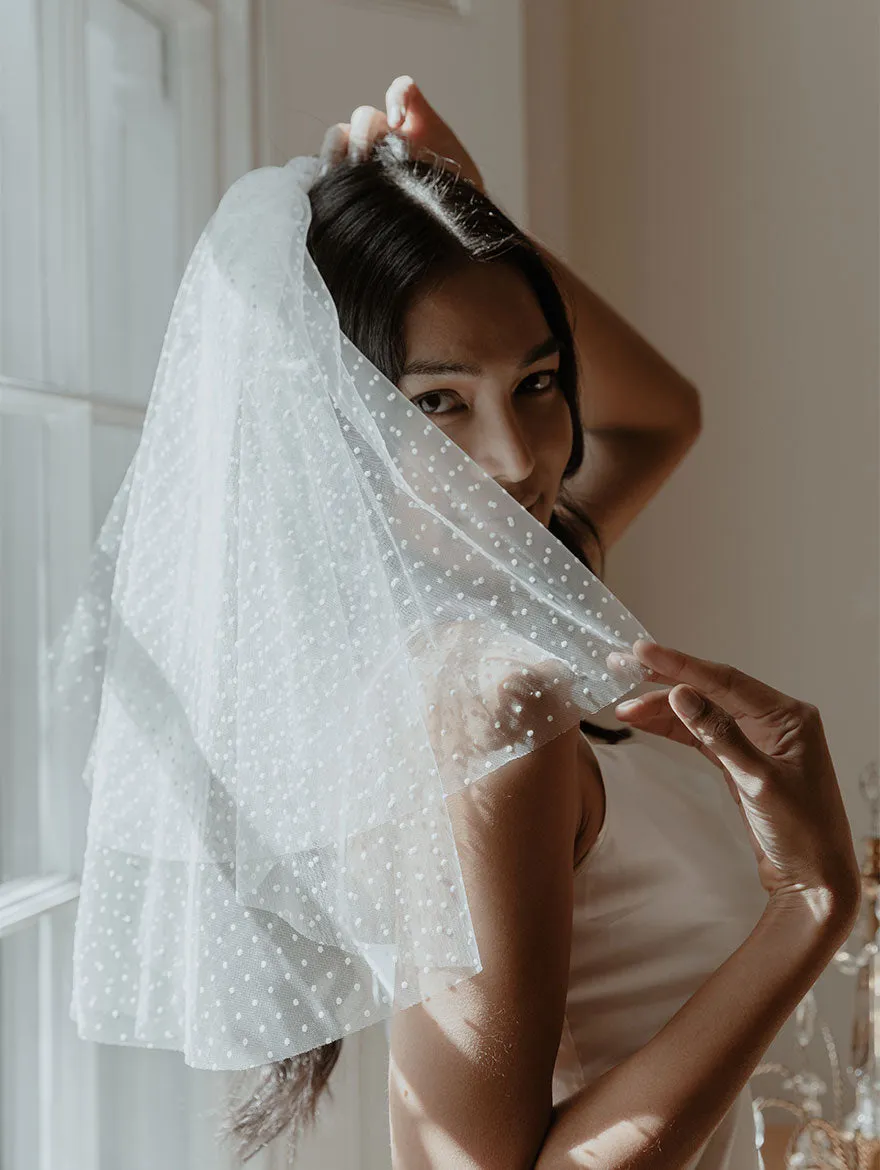 Mini Polka Dot Veil