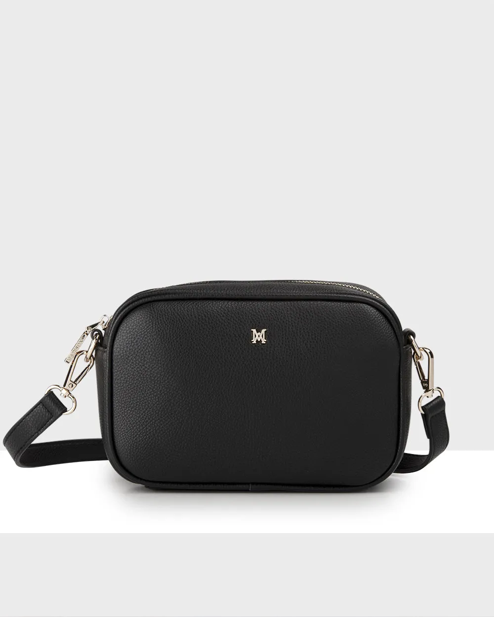 Monica 5 Piece Giftbox - Crossbody Bag, Stripe Bag Strap, Cardholder, Keychain & Personalisation Charm