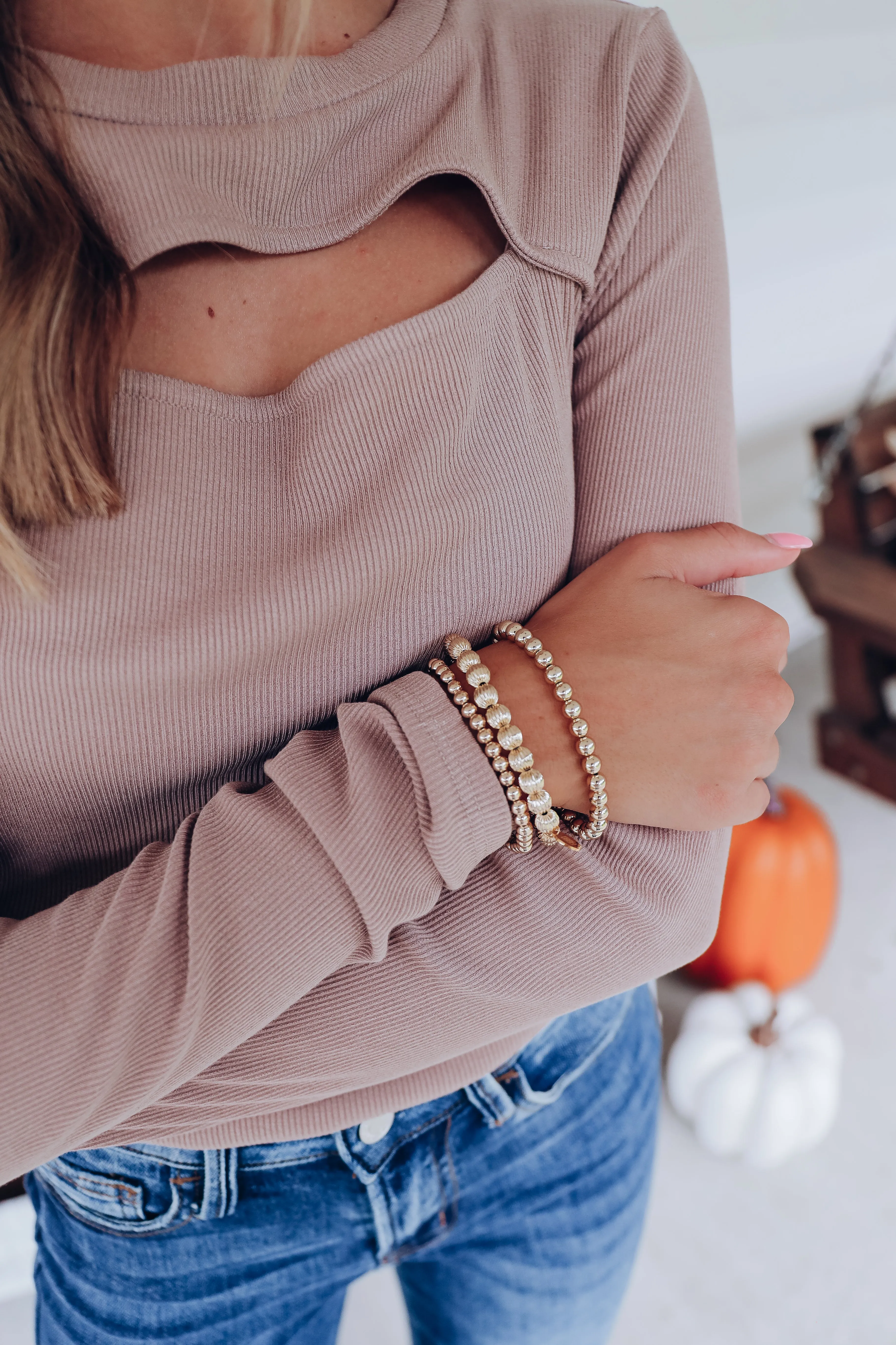 Mrs. Bracelet Set by B.b.Lila - Gold Plated