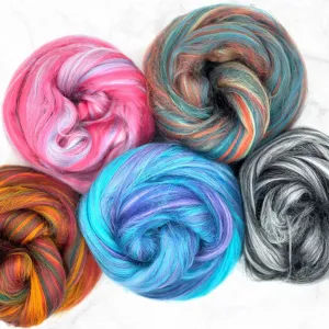 Multi Color Dyed Bamboo Top Mixed Bag
