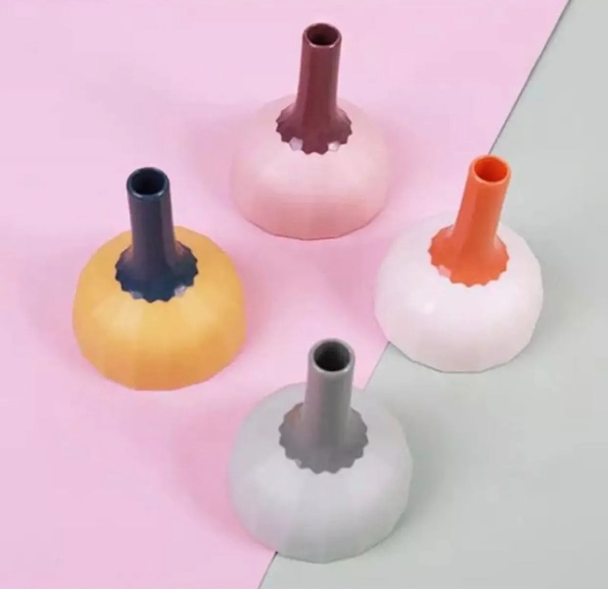 Mushroom Silicone Funnel, Multifunctional Leakproof Silicone Folding Funnel, Wide Mouth Liquid Funnel For Jars, Plastic Canning Funnels, Flask Filter For Oil Wine Water Spices, Mini Folding Oil Wine Funnel