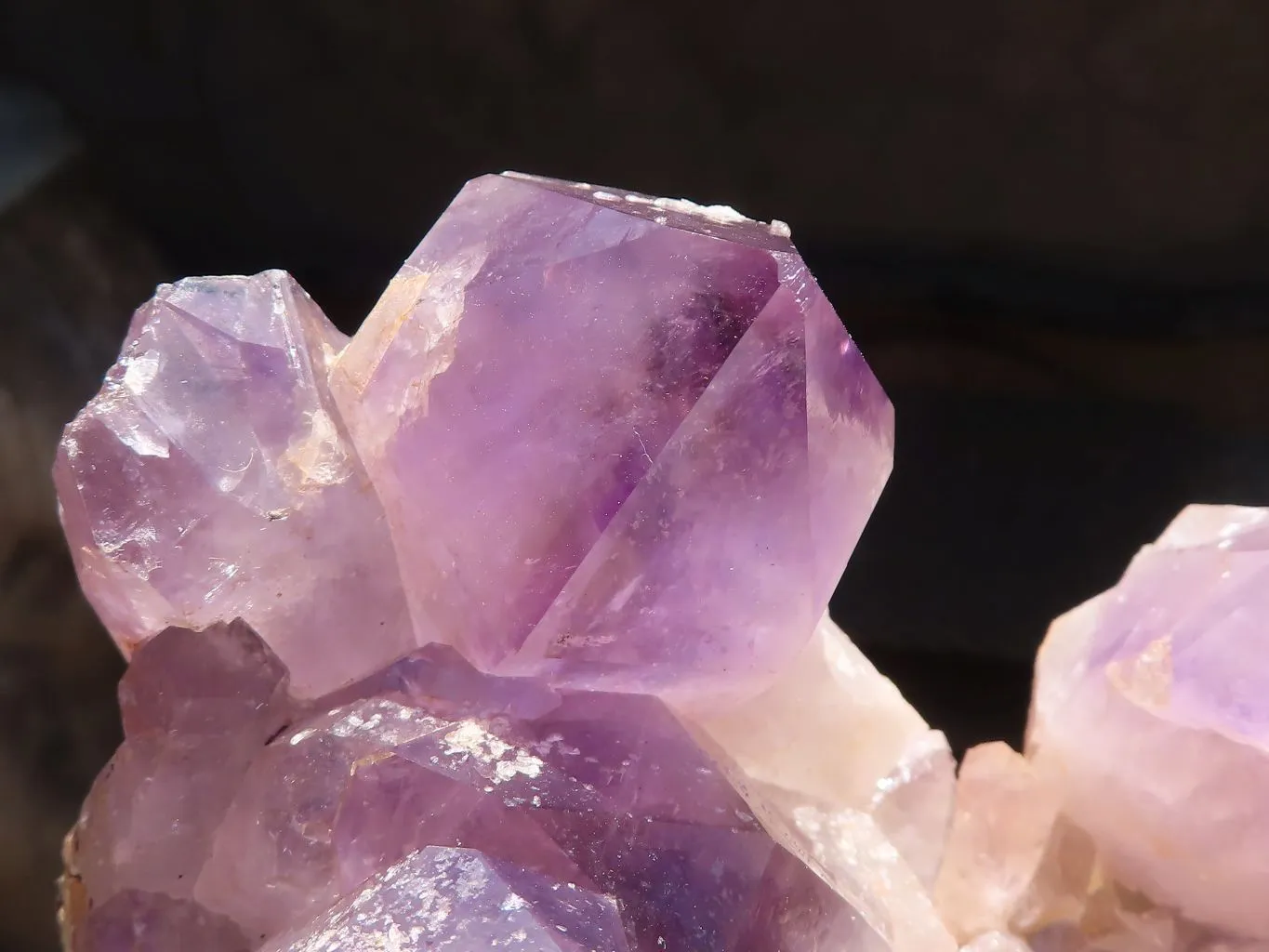 Natural Amethyst Vug Geode Specimen  x 1 From Zambia
