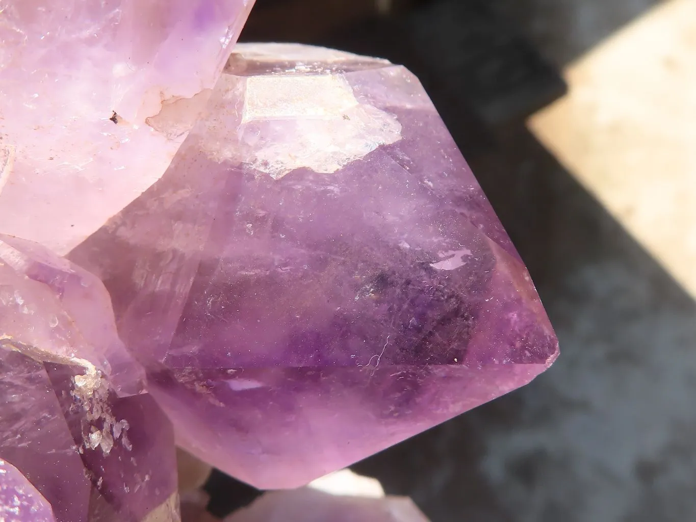 Natural Amethyst Vug Geode Specimen  x 1 From Zambia