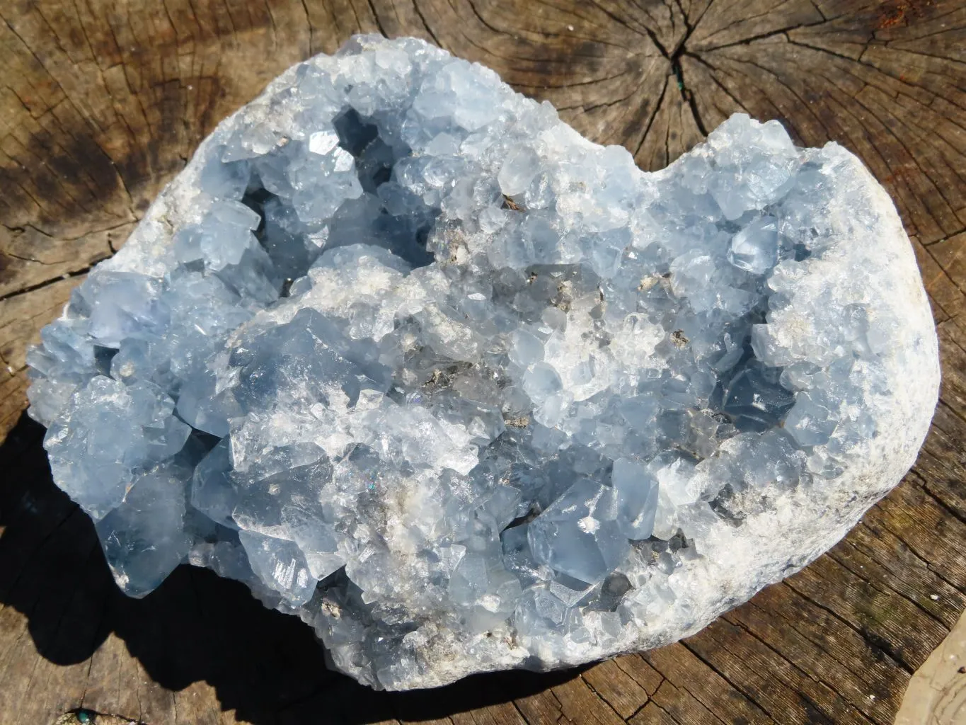 Natural Celestite Specimen Has Damage But Nice x 1 From Sakoany, Madagascar
