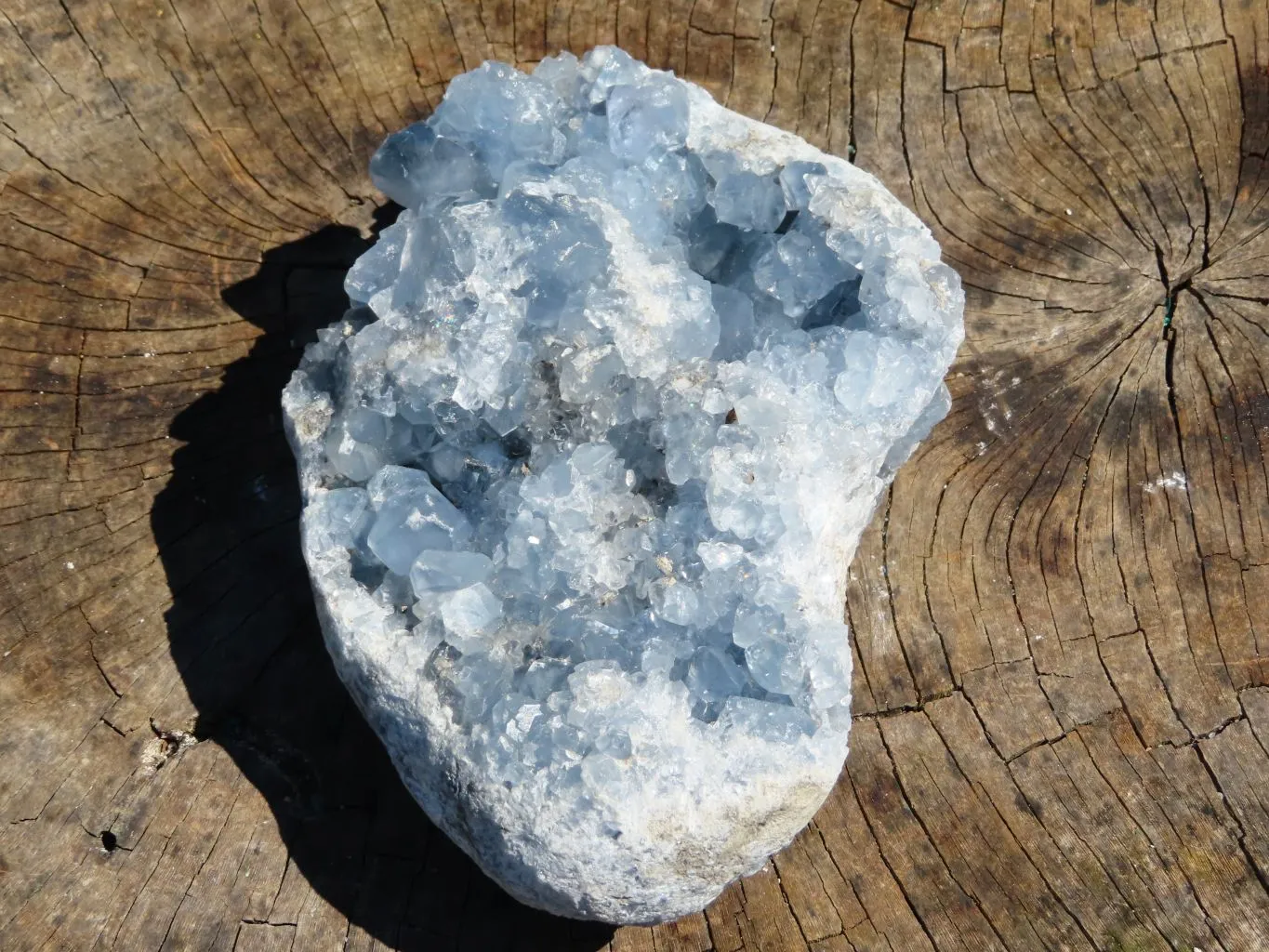 Natural Celestite Specimen Has Damage But Nice x 1 From Sakoany, Madagascar