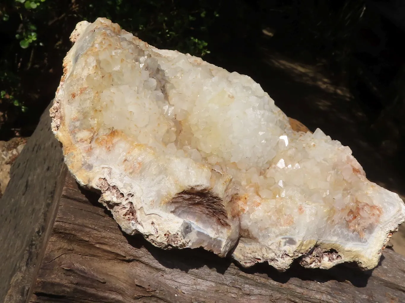 Natural Extra Large Agate Plate x 1 From Zululand, South Africa