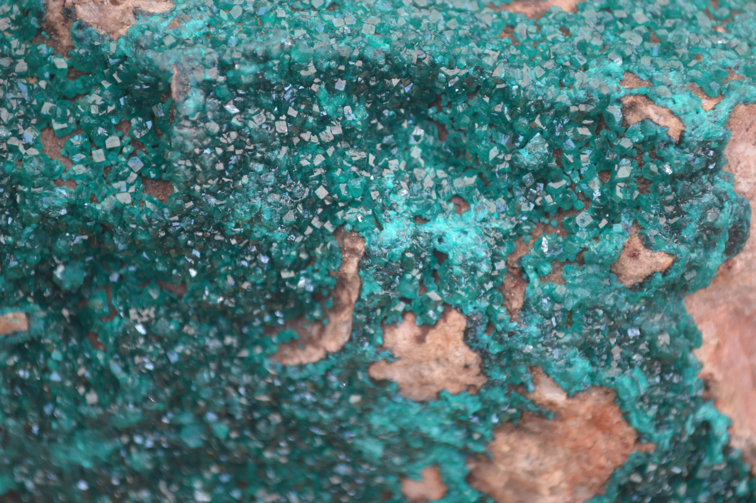 Natural Extra Large Emerald Dioptase Dolomite Specimen  x 1 From Likasi, Congo