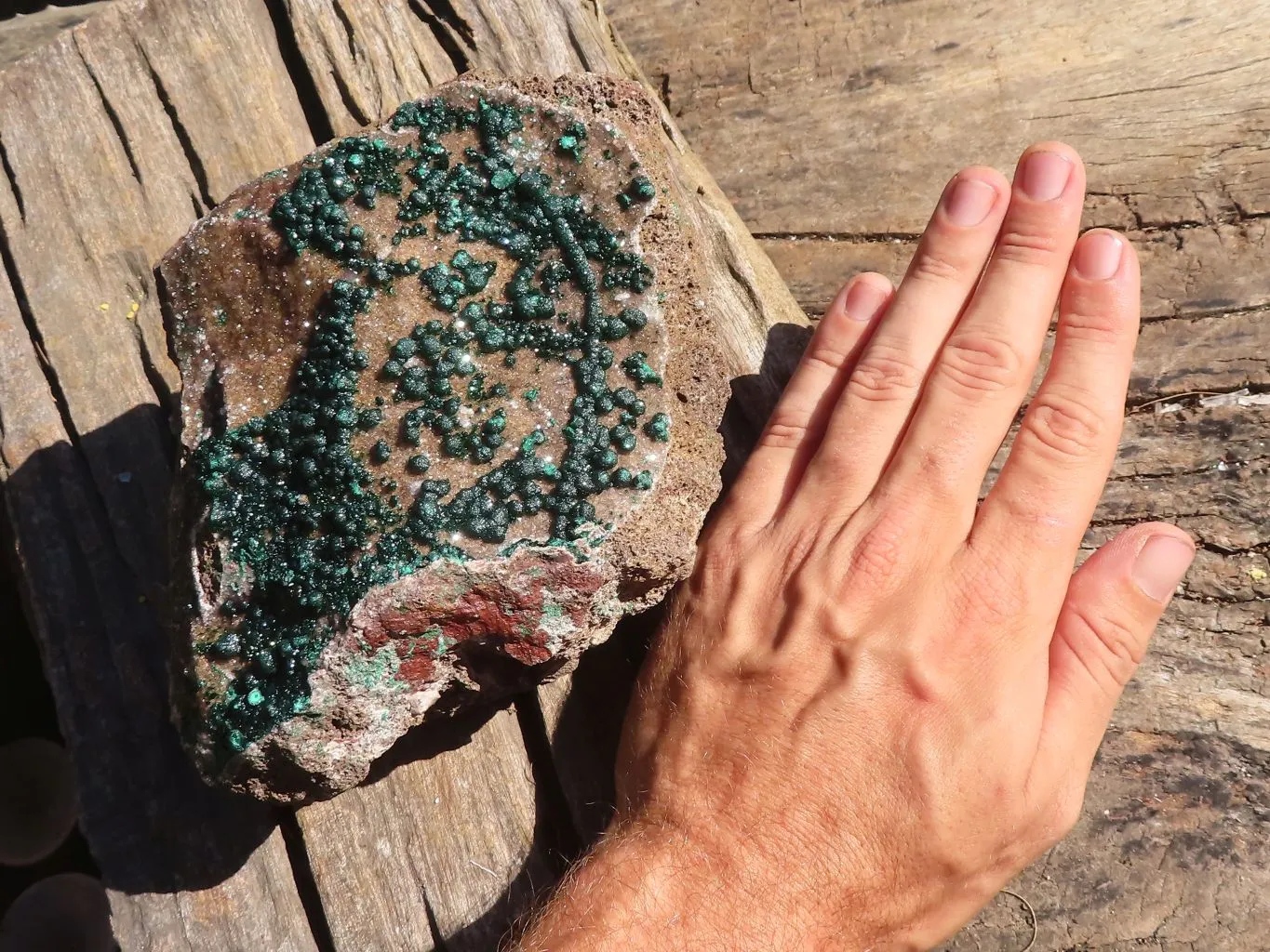 Natural Extra Large Rare Ball Malachite Specimen x 1 From Congo