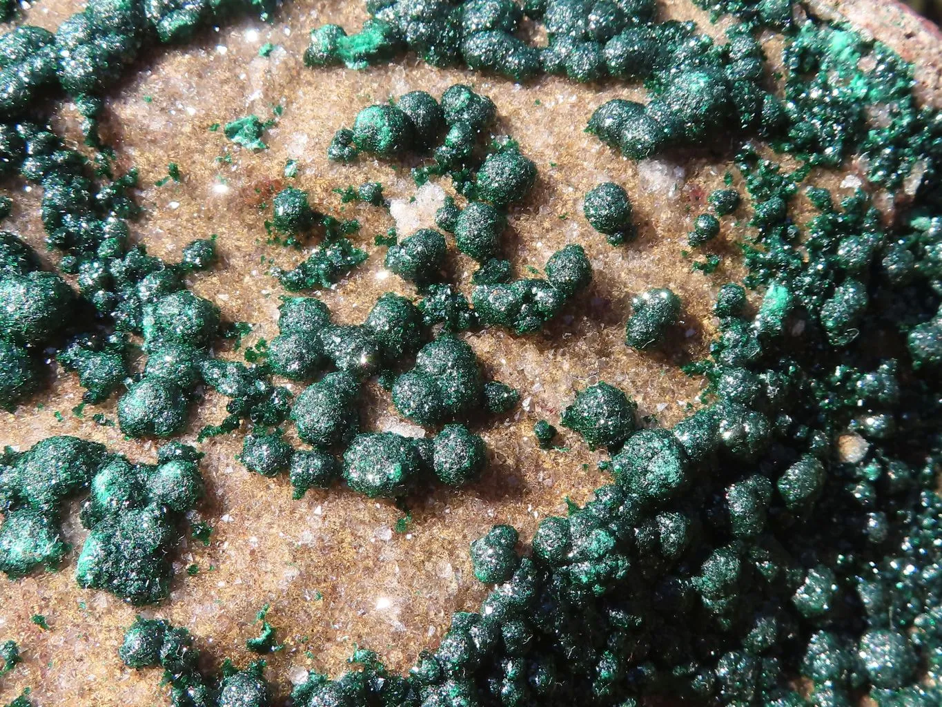 Natural Extra Large Rare Ball Malachite Specimen x 1 From Congo
