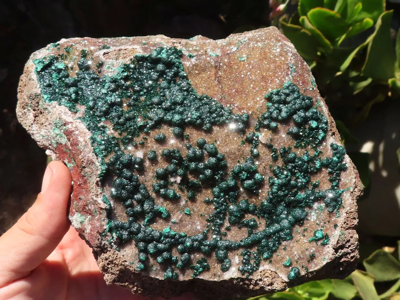 Natural Extra Large Rare Ball Malachite Specimen x 1 From Congo