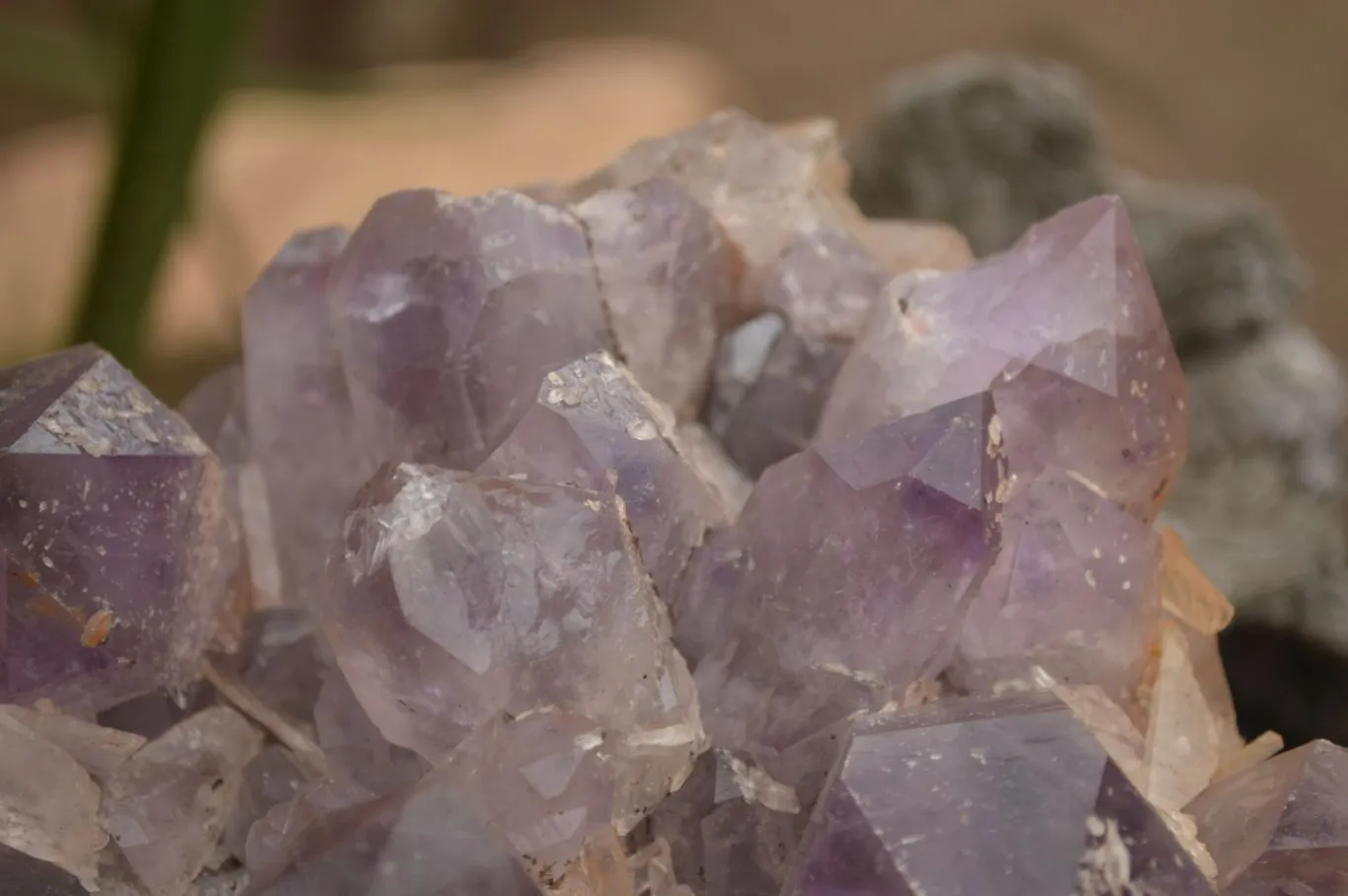 Natural Large Amethyst Crystal Specimen x 1 From Zambia