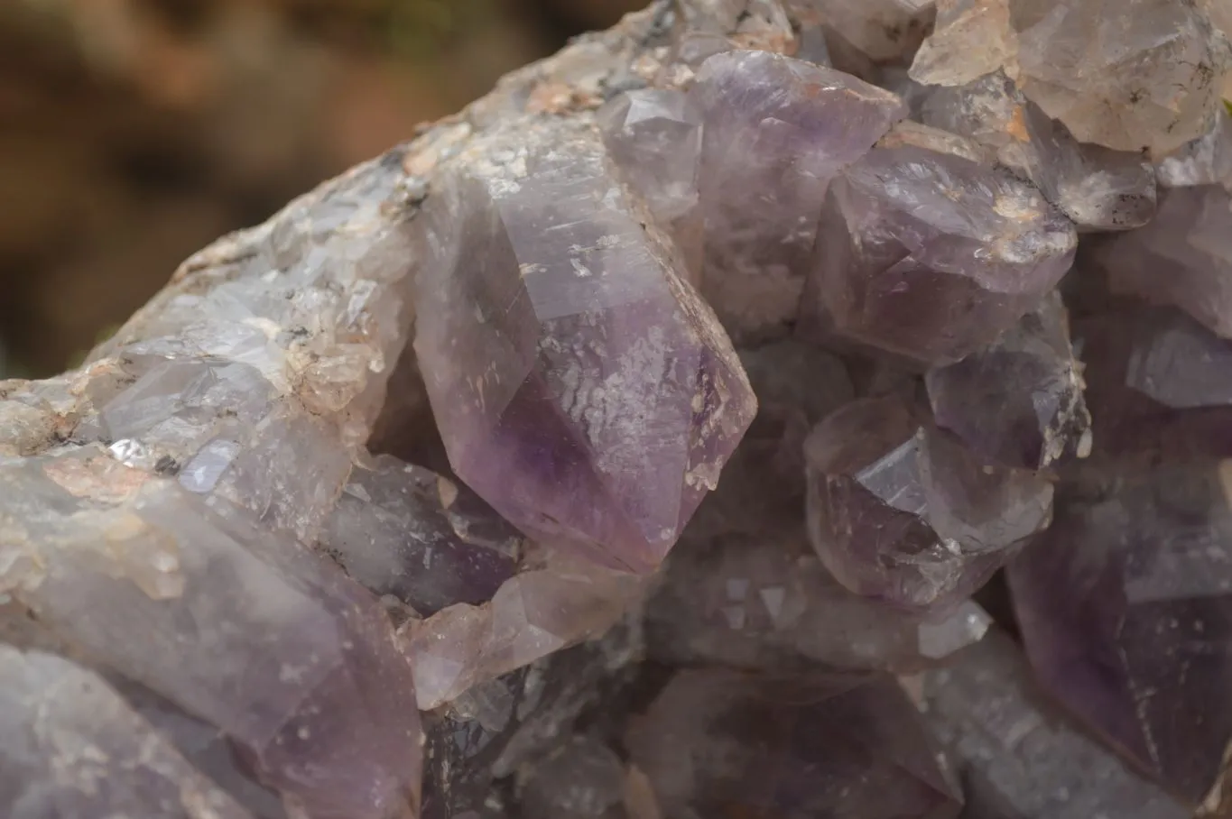 Natural Large Amethyst Crystal Specimen x 1 From Zambia