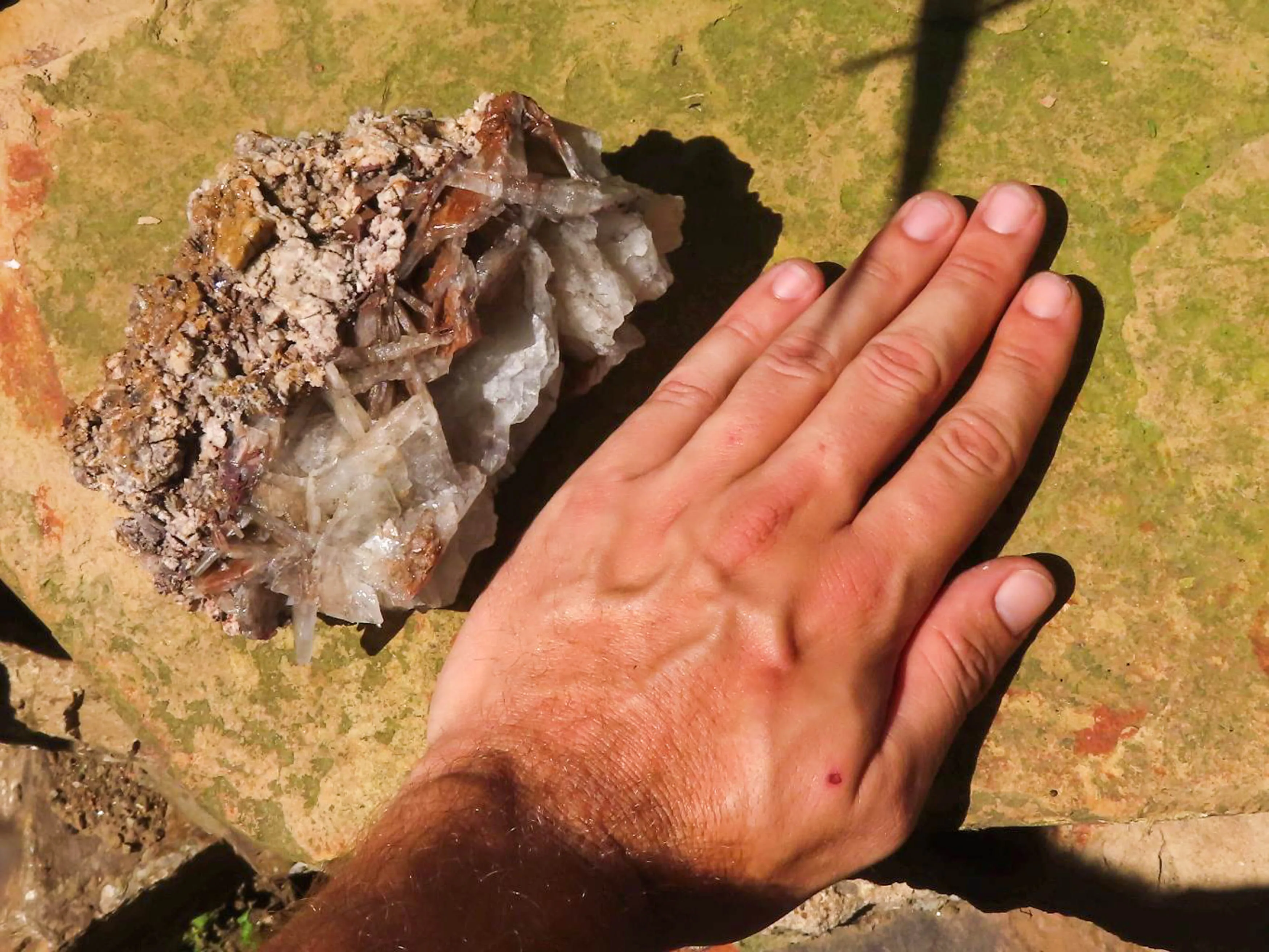 Natural Large Bladed Barite Specimen  x 1 From Tenke Fungurume, Congo