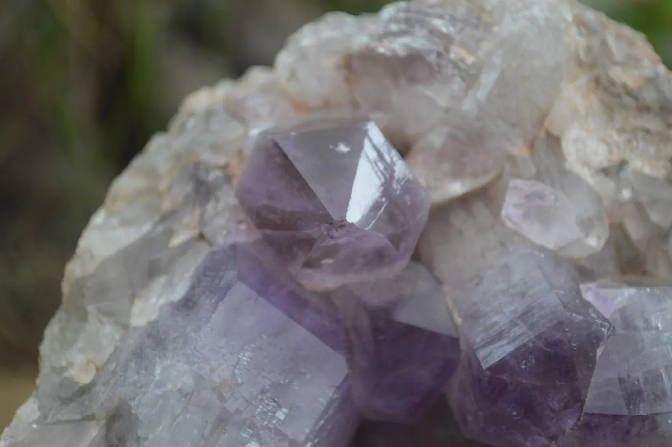 Natural Large Jacaranda Amethyst Vug Specimen x 1 From Mumbwa, Zambia