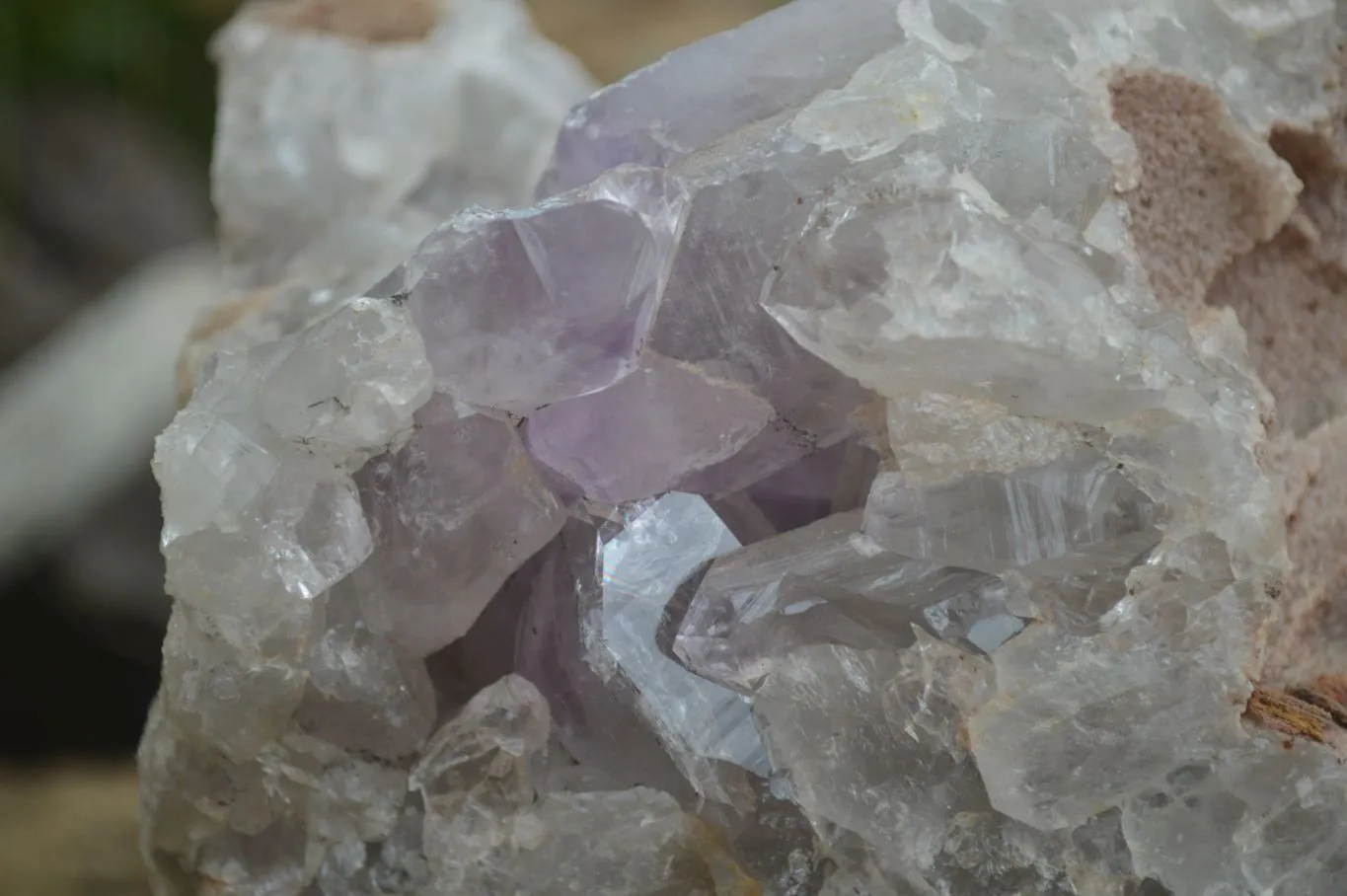 Natural Large Jacaranda Amethyst Vug Specimen x 1 From Mumbwa, Zambia