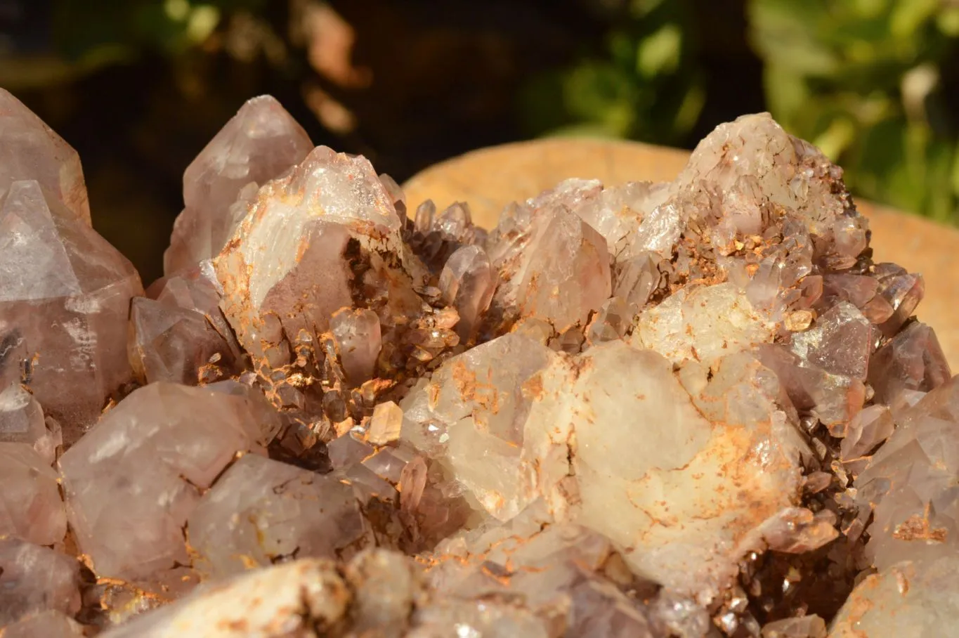 Natural XXL Red Hematoid Quartz Cluster x 1 From Karoi, Zimbabwe