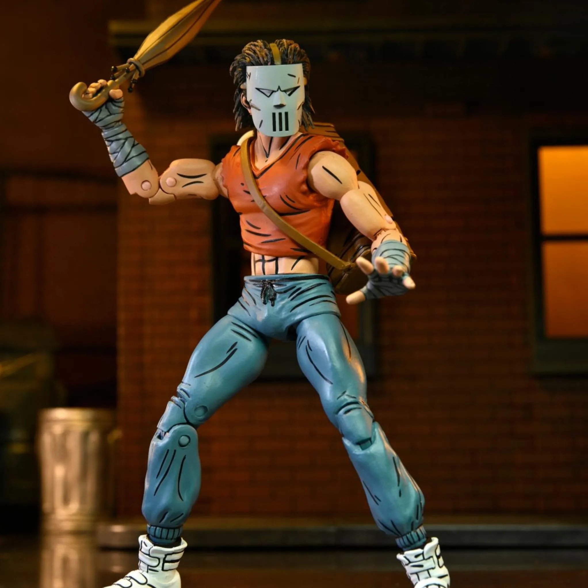 NECA Teenage Mutant Ninja Turtles Casey Jones in Red Shirt (Mirage Comics)