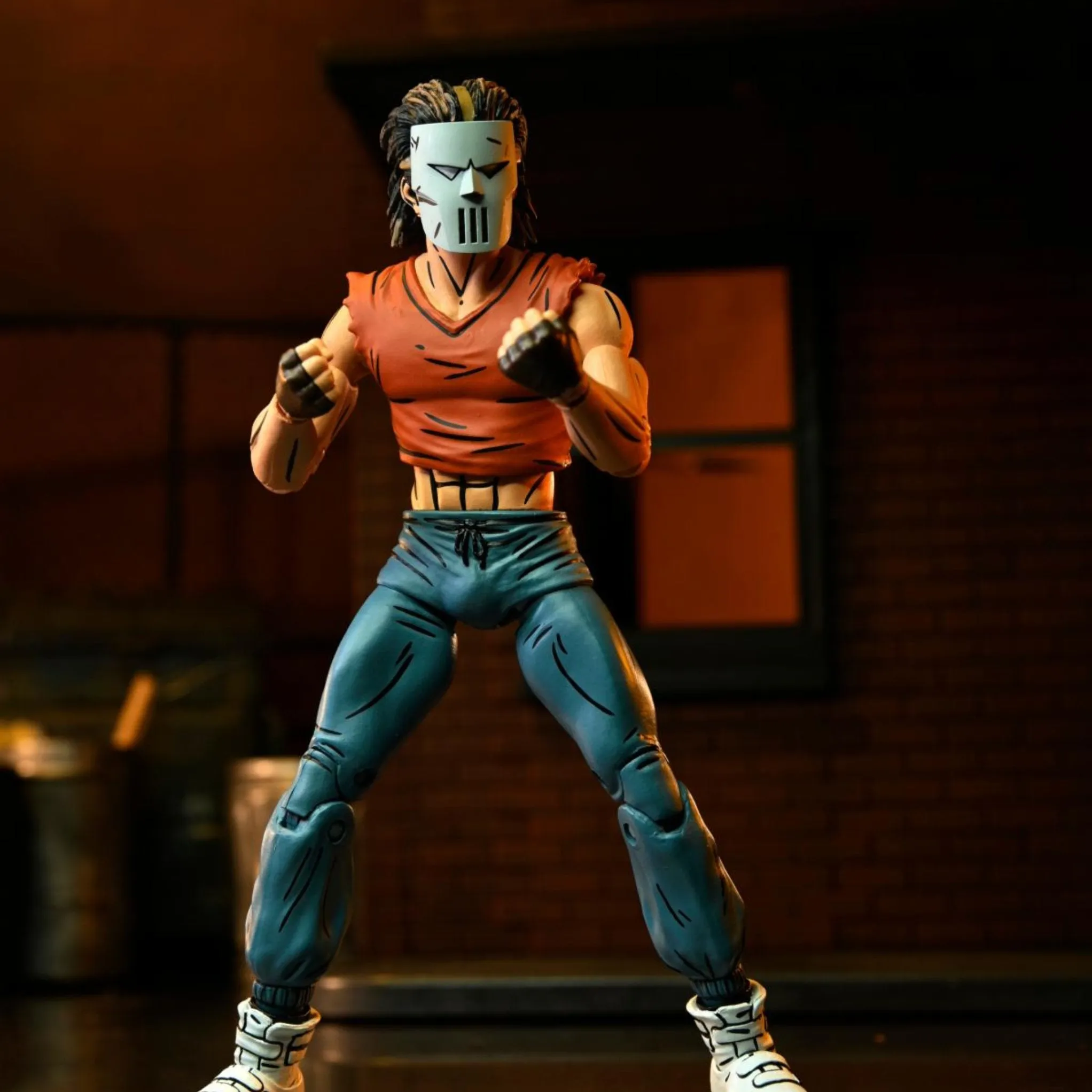 NECA Teenage Mutant Ninja Turtles Casey Jones in Red Shirt (Mirage Comics)