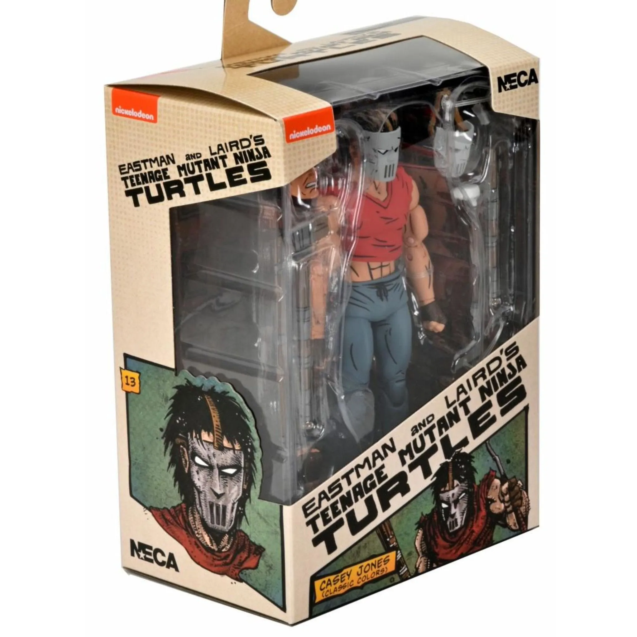 NECA Teenage Mutant Ninja Turtles Casey Jones in Red Shirt (Mirage Comics)