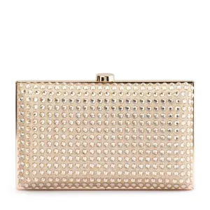Olga Berg Manuela Hotfix Clutch - Gold
