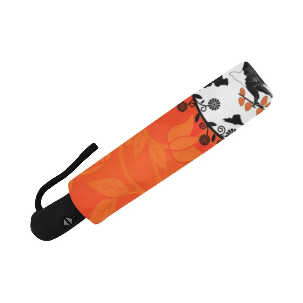 Orange Days Orange Carrying Their Prayers Auto-Foldable Umbrella