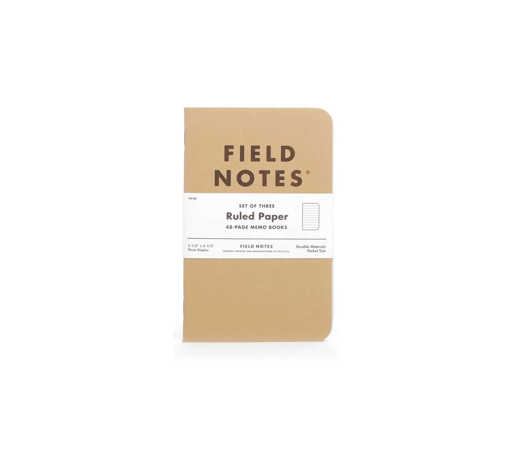 Original Kraft | Ruled 3-Pack