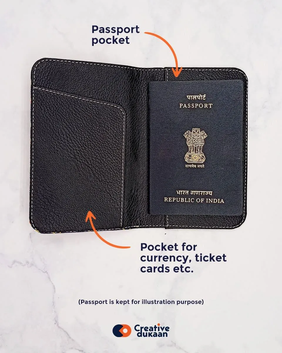 Passport Cover - The Camping
