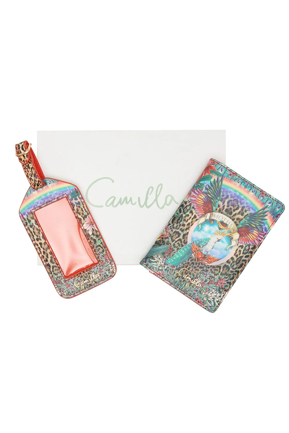 PASSPORT HOLDER AND LUGGAGE TAG FARAWAY TREE