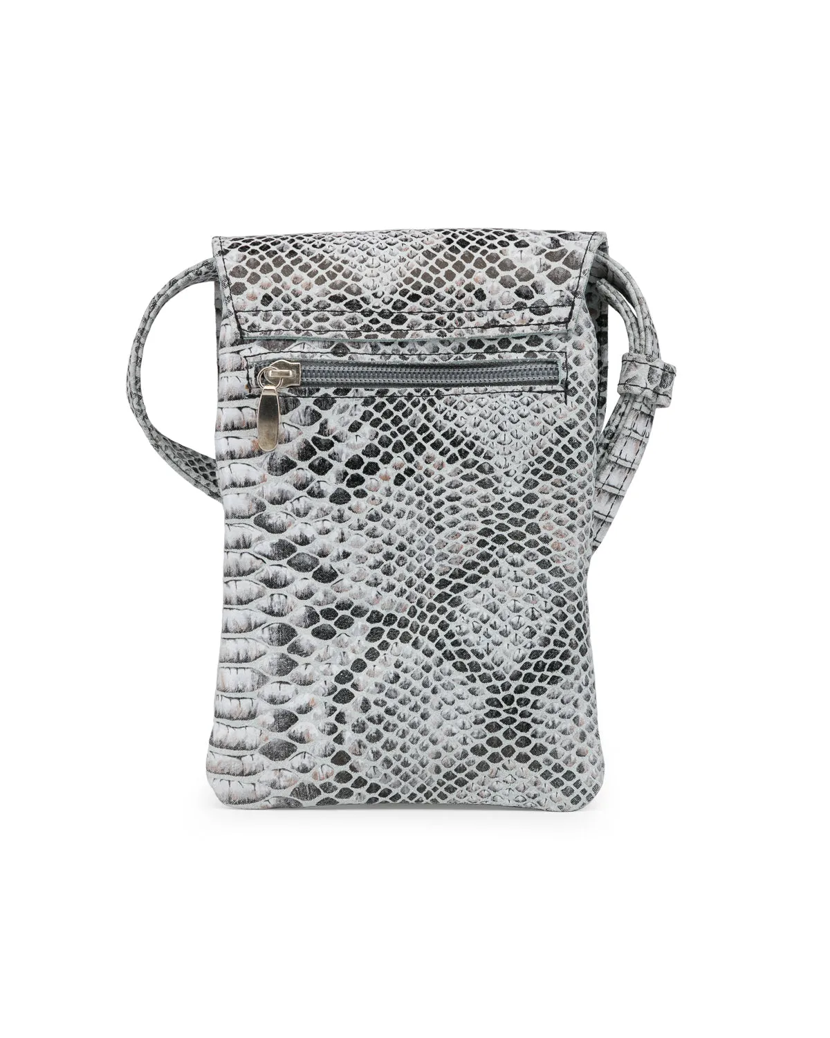 Penny Phone Bag: Ebony Snake