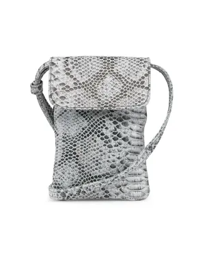 Penny Phone Bag: Ebony Snake