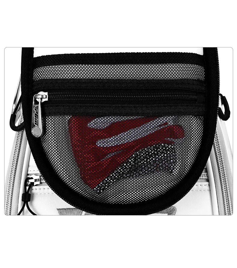 PGM QB138 korea style custom tour golf bag white golf bag with wheels