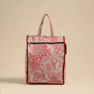 Pink - Eco-Friendly Handmade Cotton Handbag for Women 22