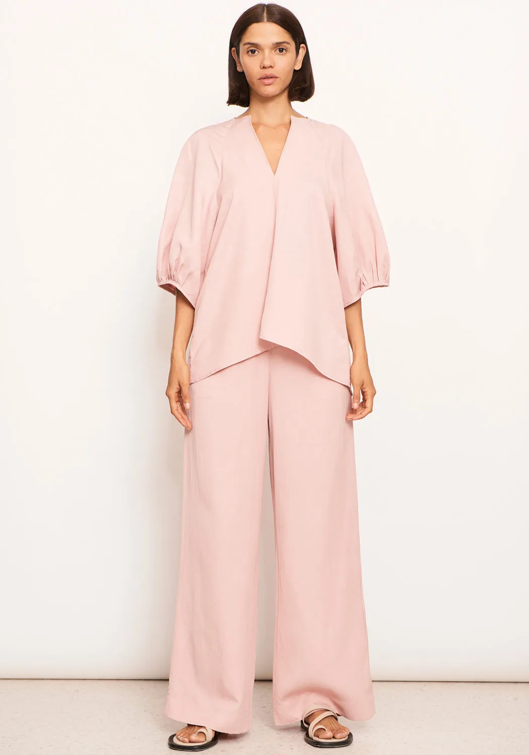POL | SAKE FULL SLEEVE TOP |PINK